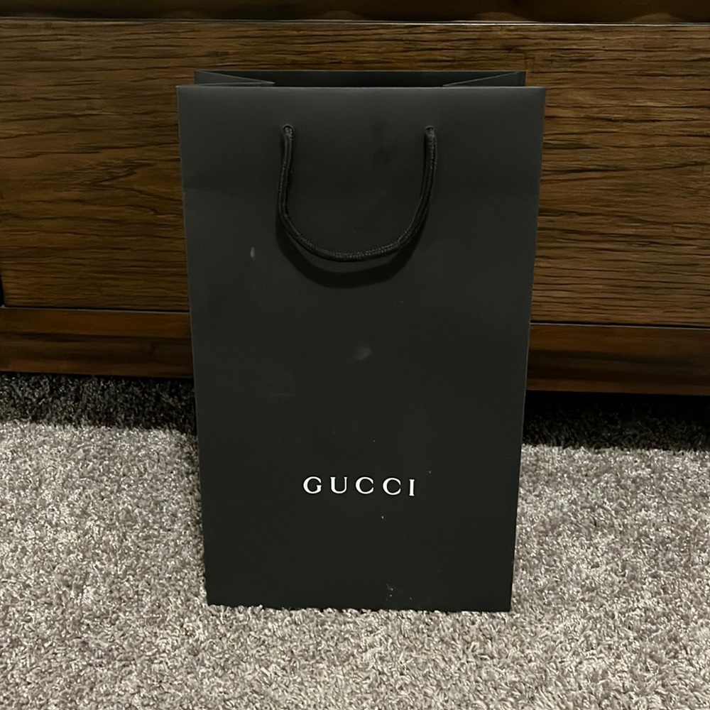 Authentic Gucci Shopping Bag